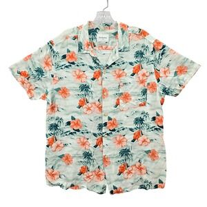 Goodiefellow & Co Beach Palm Tropical Surf Island Vintage Relax Hawaiian Shirt L